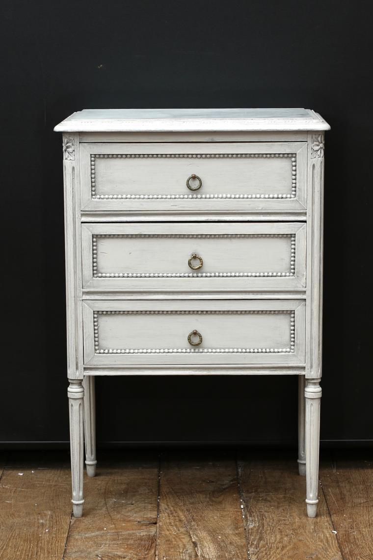 Swedish Bedside with Marble Top